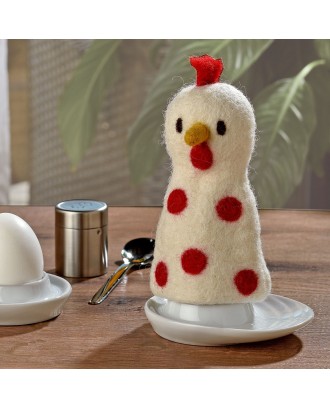 Acoperitor ou fiert din lana, 13 cm, Lana Chick - CILIO